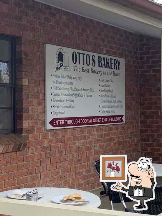 Menu at Otto's Bakery, Hahndorf
