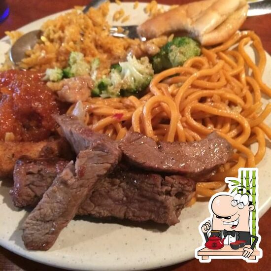 Menu at King Super Buffet restaurant, Mesquite