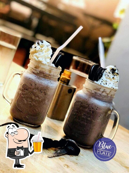 Menu at Blue Plate restaurant, Mariveles