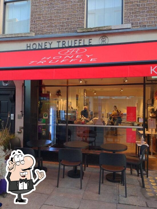 Menu at Honey Truffle cafe, Dublin