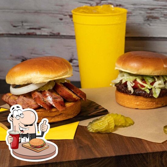 Menu at Big Deal Burger restaurant, Henderson