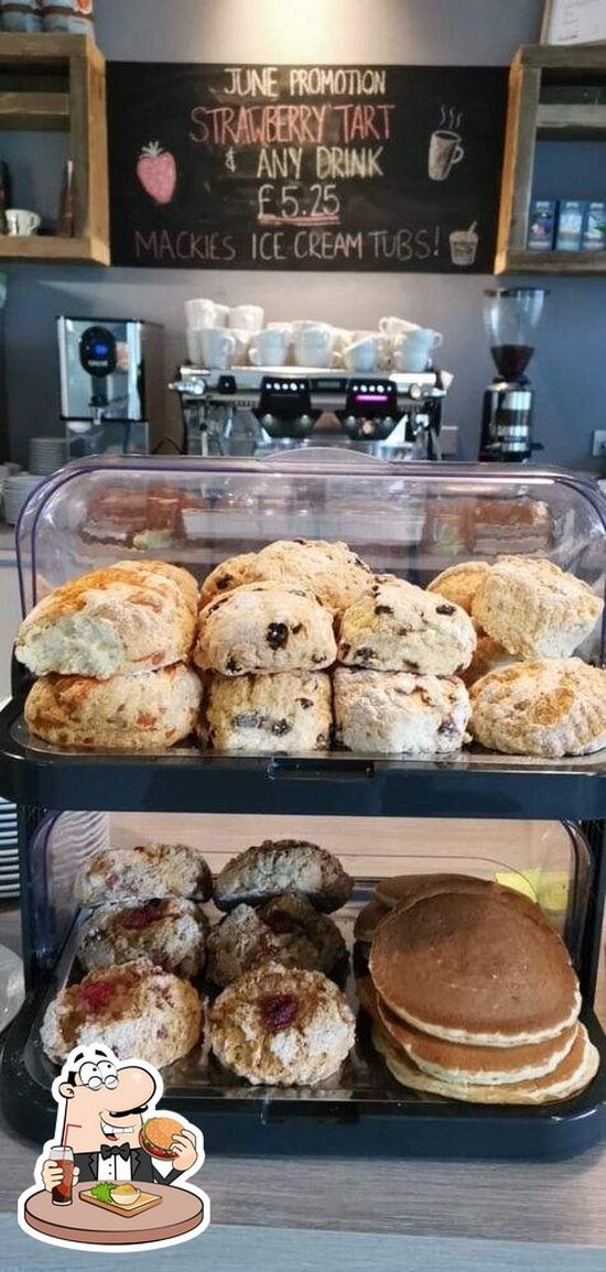 Menu at Thyme Out cafe, Aberdeen