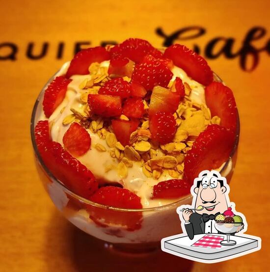 Menu at Quiero Café, Joinville