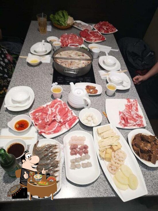 Menu at Little Sheep Mongolian Hot Pot restaurant, Calgary
