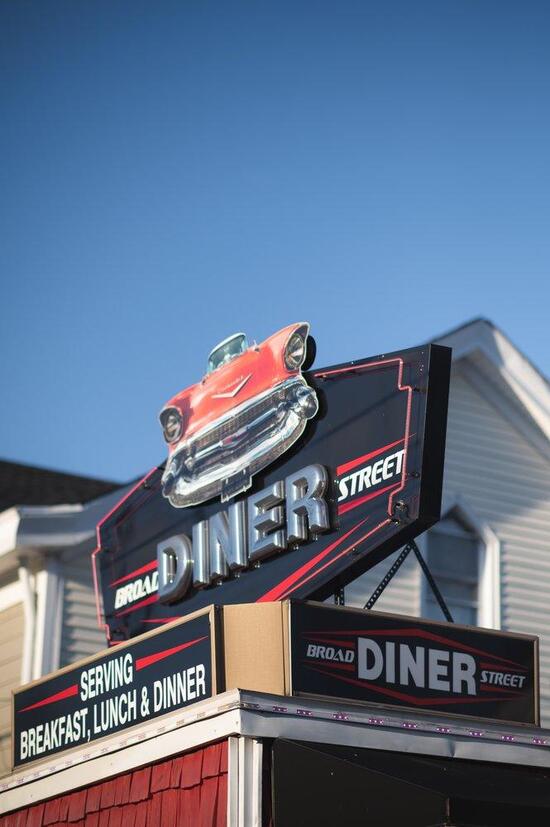 Menu at Broad Street Diner restaurant, Keyport