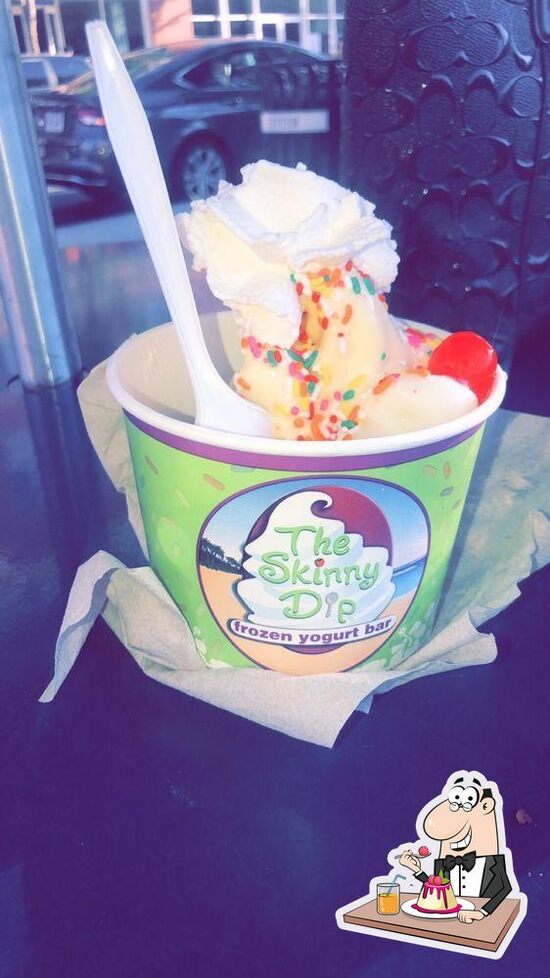 Menu at The Skinny Dip Frozen Yogurt Bar at Peninsula Town Center