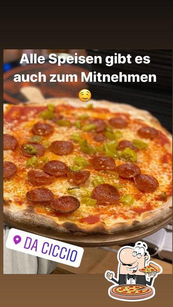 Speisekarte von Da Ciccio restaurant, Ketsch