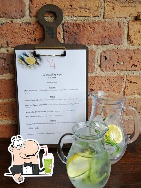Menu at No.4 Licensed Coffee House, Clowne