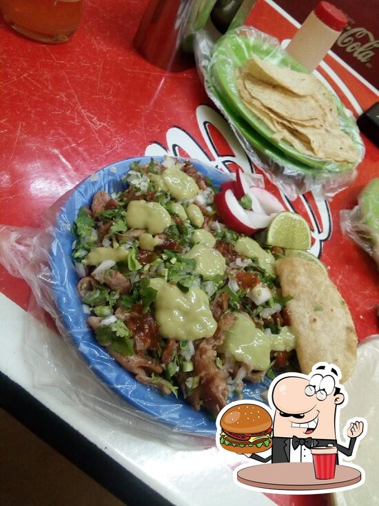 Menu at Taquería Manuel restaurant, San Sebastián el Grande