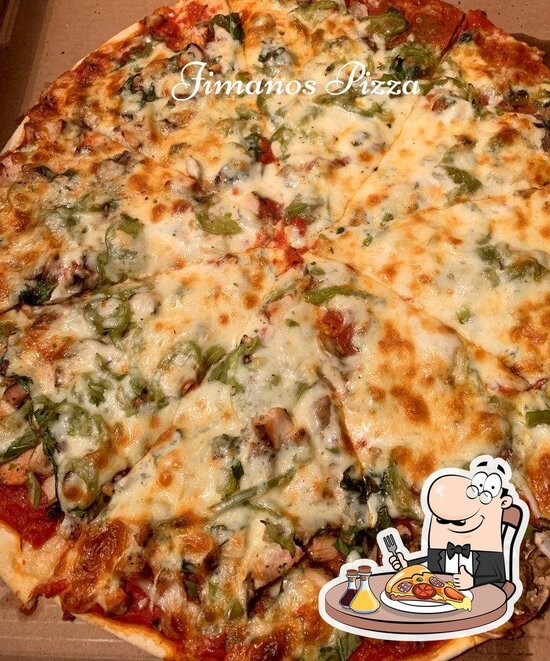 Jimano's Pizzeria, 9000 76th St in Pleasant Prairie Restaurant menu and reviews