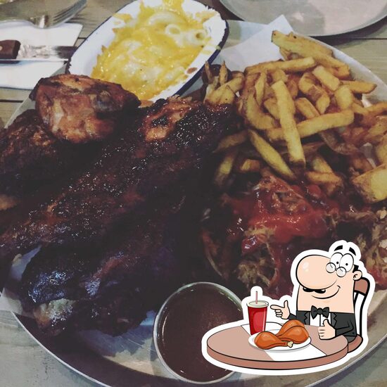 Menu at Smoke BBQ, Sheffield