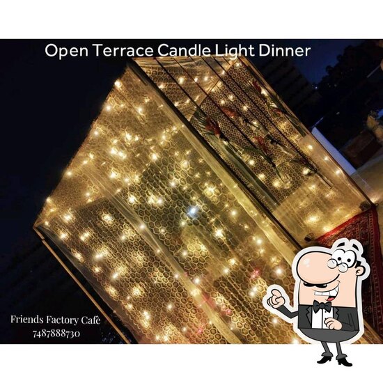Menu at Friends Factory Cafe Private Candle Light Dinner, Vadodara