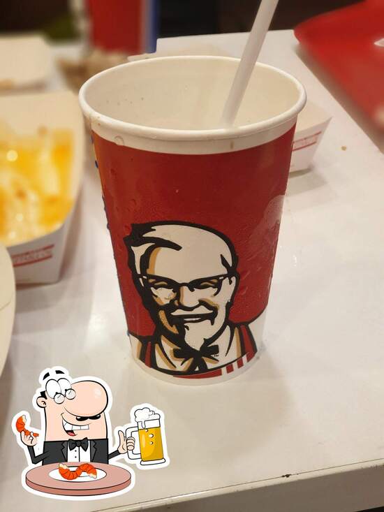 Menu at KFC Donchan restaurant, Chiang Mai, Big C