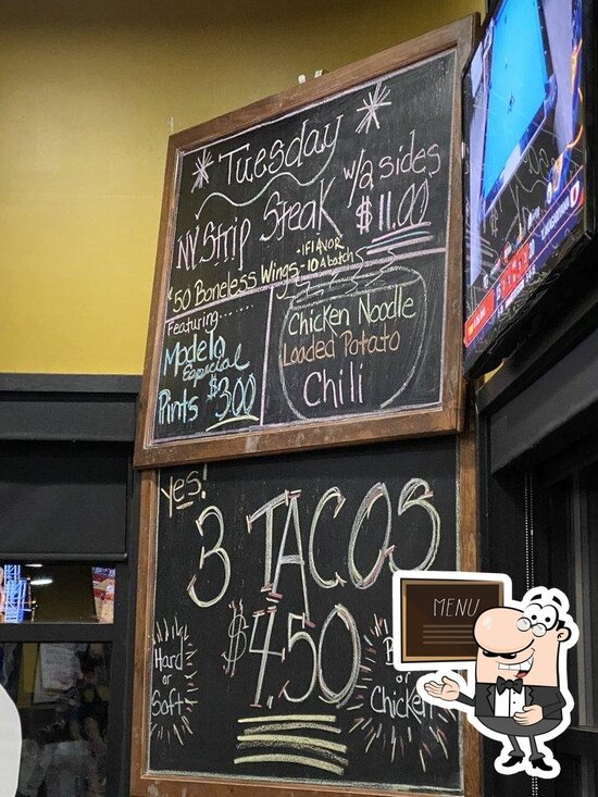 Menu at Underdog Sports Bar and Grill, Harrisburg