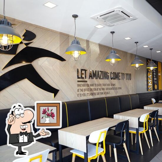 Menu at Debonairs Pizza restaurant, La Mercy