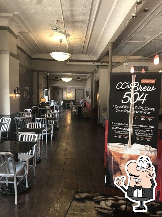 Menu at CC's Coffee House, New Orleans, 900 Jefferson Ave