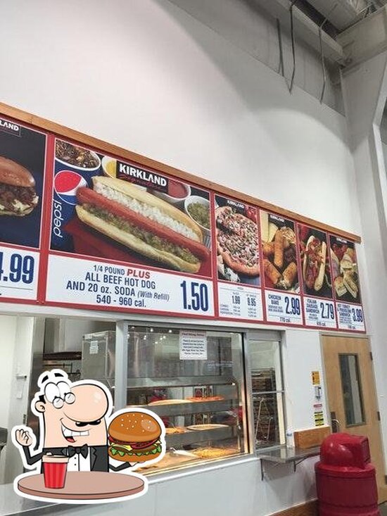 Menu at Costco Food Court, Alexandria