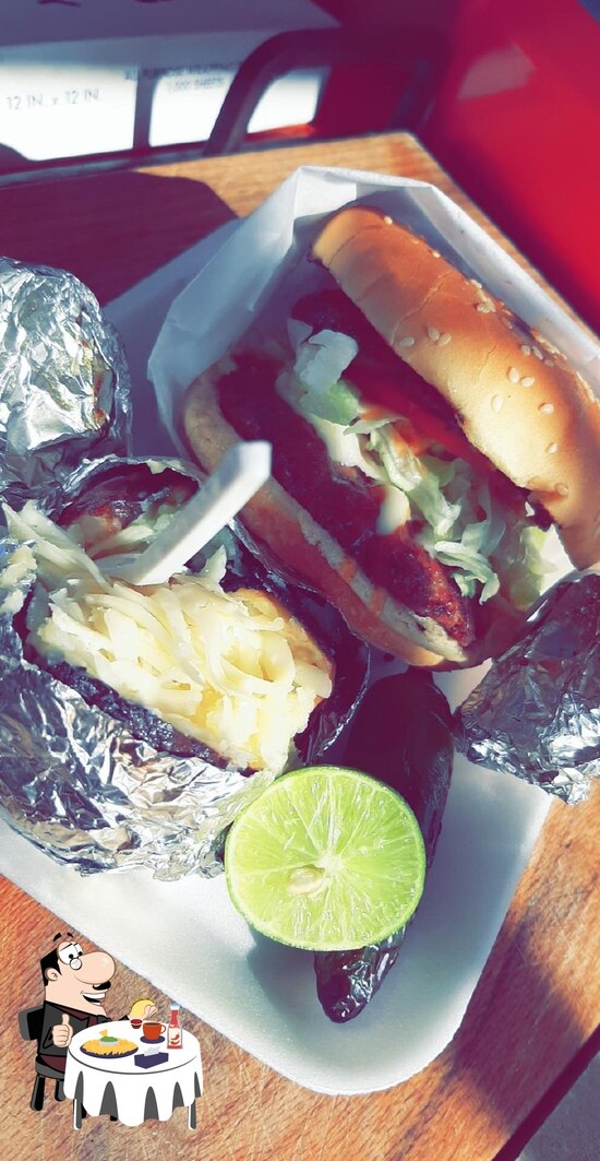 Carta del restaurante Hamburguesas al Carbón al Estilo la Sierra, Torreón
