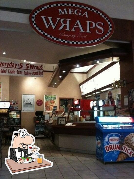 Menu at Wraps On The Go, Mississauga, 100 City Centre Drive