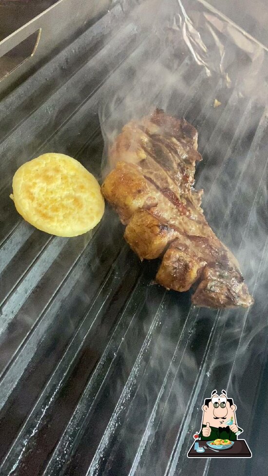 Grill à Bifteck En Fonte Chasseur - 38x20 Cm, Noir, Compatible Induction