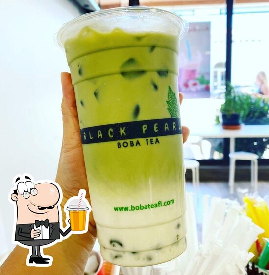 Menu at Black Pearl Boba Tea, Boca Raton