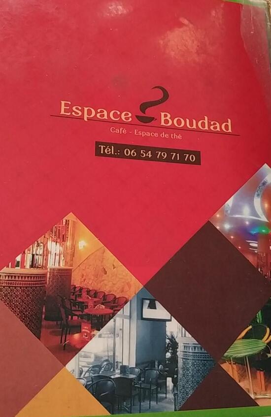 Speisekarte Von Espace Boudad Casablanca