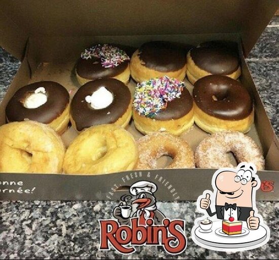 Robin's Donuts, 50 Selkirk Ave in Thompson Restaurant menu and reviews