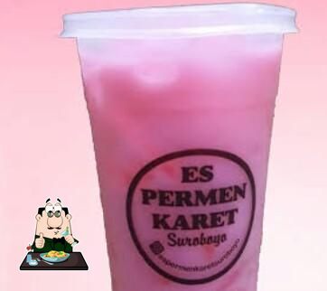 Menu at Es Permen Karet Viral Dan Es Boba Varian Rasa, Doyo Baru