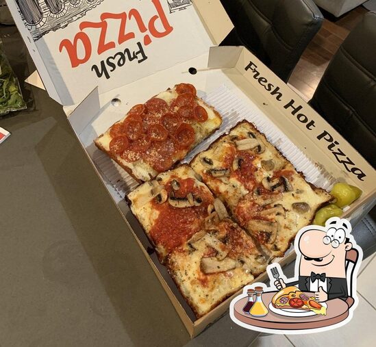 Menu at Ace's Pizza pizzeria, New York City