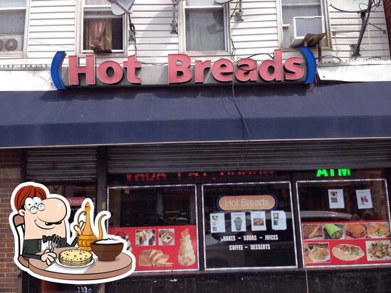 Menu at Hot Breads, Jersey City