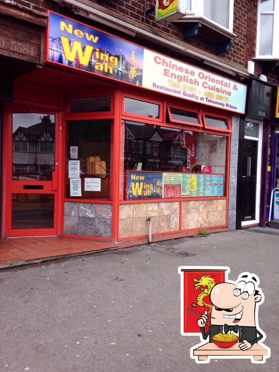 Menu at Wing Wah Chinese fast food, Stockport, 234 Reddish Rd