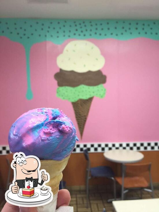 Carta del postres J's Ice Cream Parlor, Redding, Churn Creek Rd