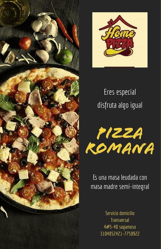 Carta del restaurante Home Pizza Sogamoso, Sogamoso