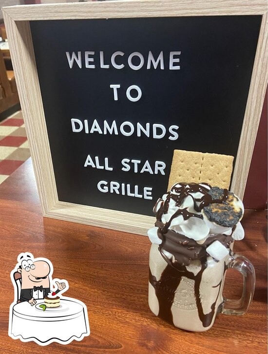 Menu at Diamonds All Star Grille restaurant, Meadville