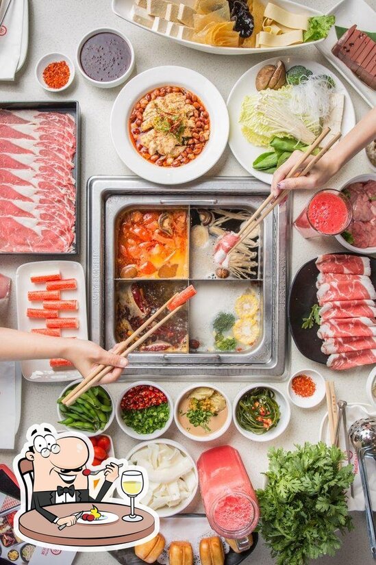 Carta del restaurante Haidilao Hot Pot Century City, Los Angeles