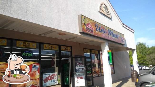 Menu at Unimart, Westampton