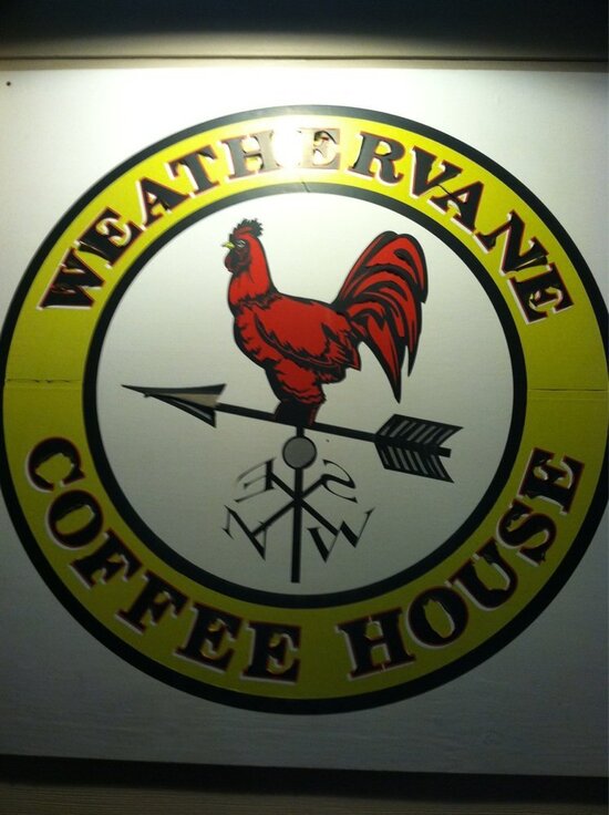 Menu at Weathervane Coffee House, Oregon City