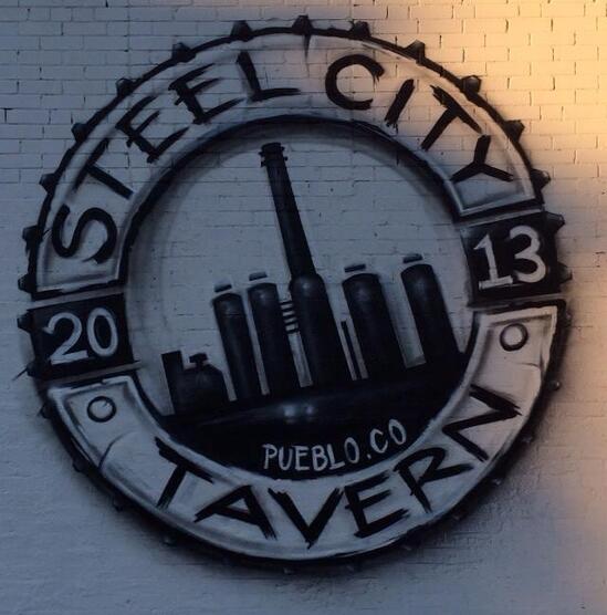 Menu at Steel City Tavern, Pueblo