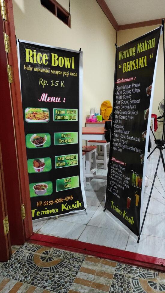 Menu At Rumah Makan Bersama Restaurant Sorong