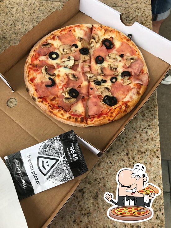 Trenta Pizza Timpuri Noi, Bukarest, Piața Restaurantspeisekarten und