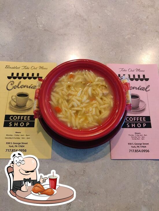Colonial Coffee Shop in York Restaurant menu and reviews