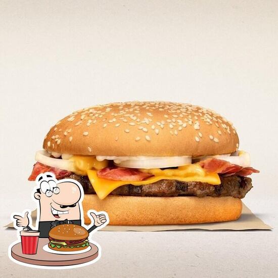 Menu at Burger King Albany restaurant, Auckland, 140 Don McKinnon Dr