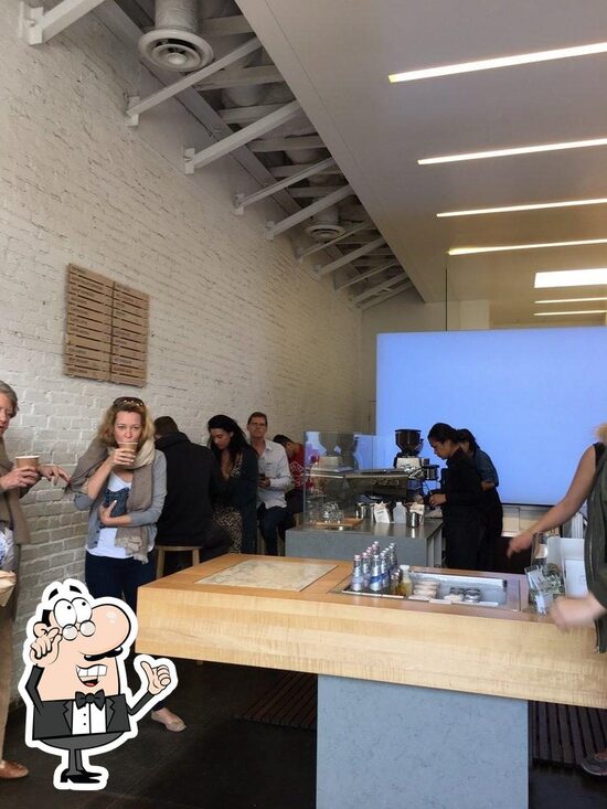 Menu at Blue Bottle Coffee restaurant, Culver City, Abbot Kinney Blvd
