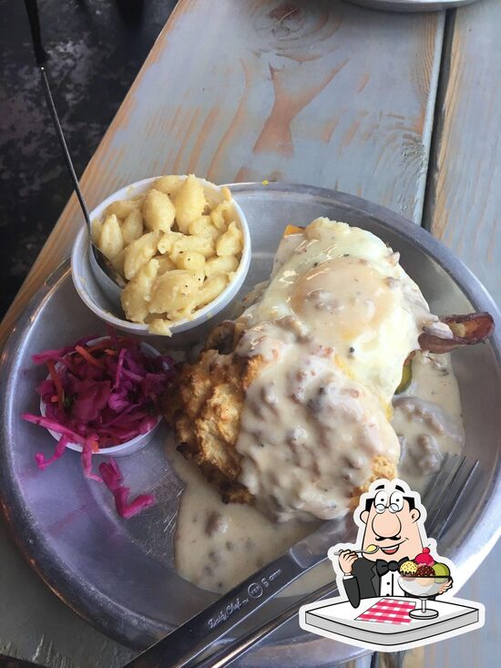 Carta de barbacoa Crutch & Biscuit, Wichita
