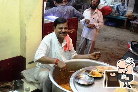 Menu at Lalla Biryani, Lucknow, Bal Mukund Bajpai Marg