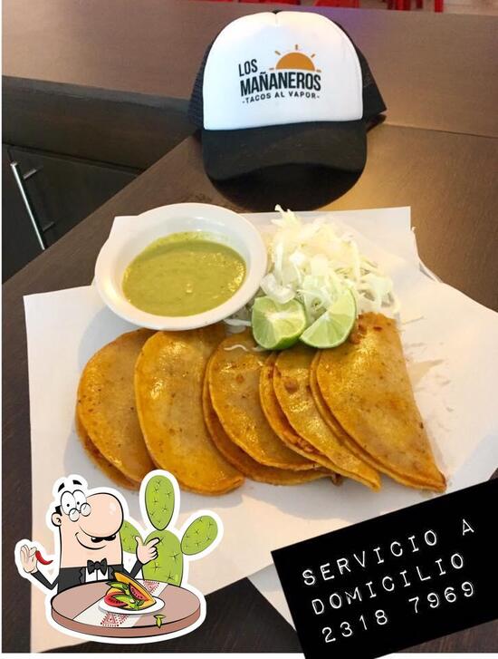 Menu at Los Mañaneros Tacos al Vapor restaurant San Nicolás de los Garza