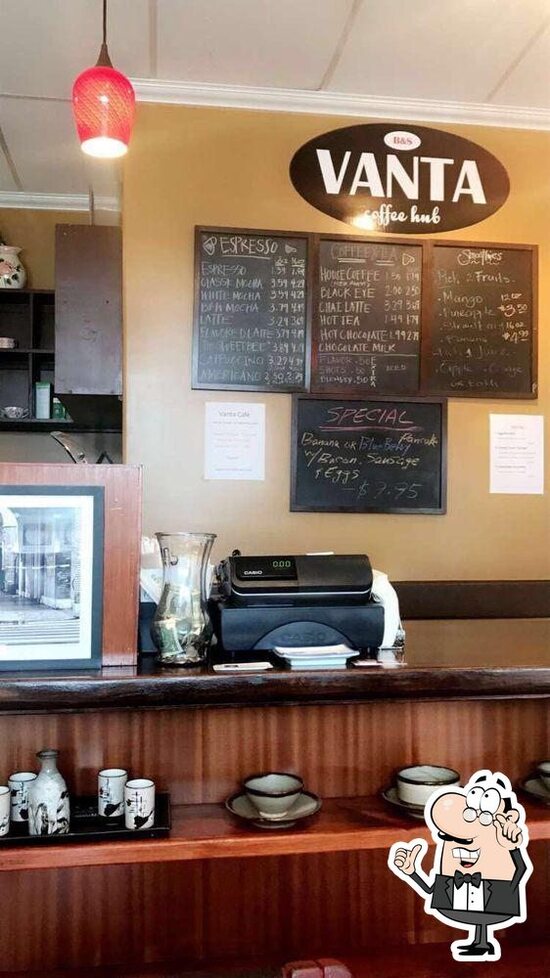 Menu at Vanta Coffee Hub pub & bar, Wailuku