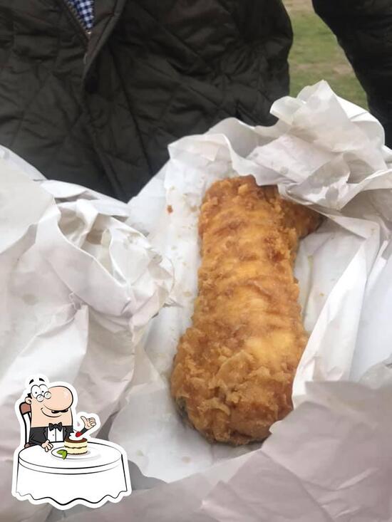 Menu at J.Thompson fish & chips restaurant, Great Yarmouth
