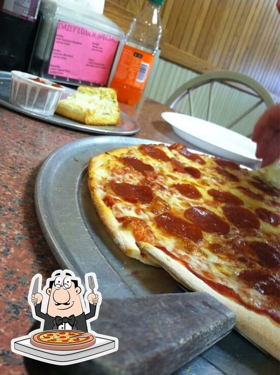 Menu at Pizza Barn Inc., Pioneer, 101 S State St