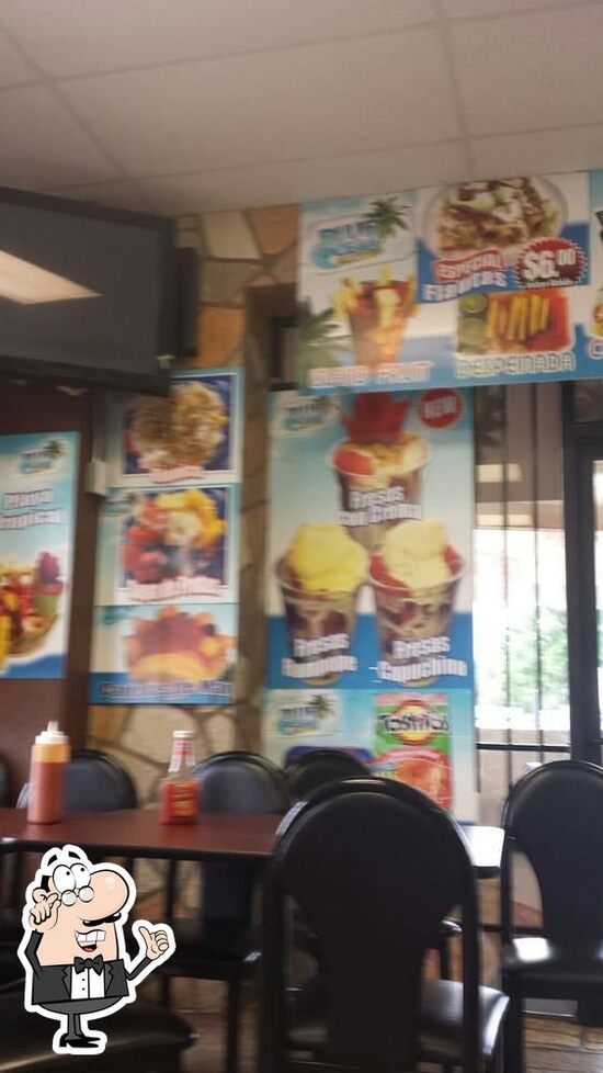 Menu at Blue Ocean Smoothies pub & bar, Houston, 8103 Airline Dr